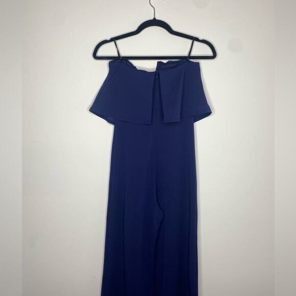 Lulus Power of Love Navy Blue Strapless Jumpsuit - Size Small - Picture 5 of 16